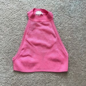 Pink Zara halter top